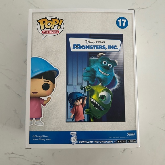 Funko Pop! VHS Covers #17 – Boo (Monsters, Inc) Amazon Exclusive – New in Box - Picture 4 of 10